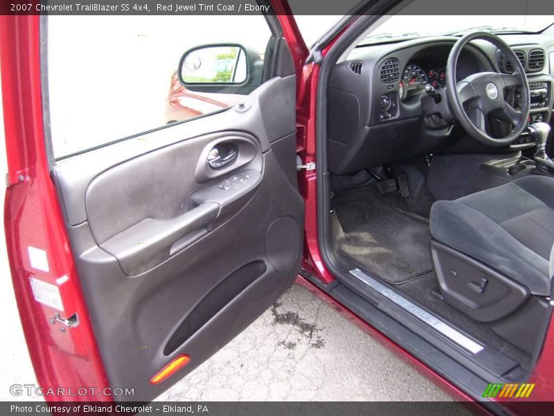 Red Jewel Tint Coat / Ebony 2007 Chevrolet TrailBlazer SS 4x4