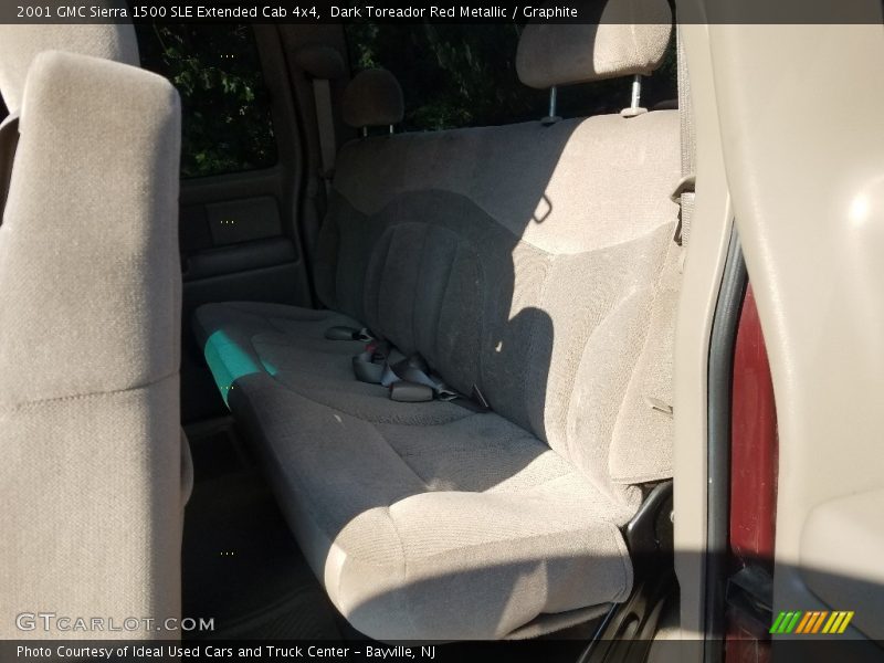 Dark Toreador Red Metallic / Graphite 2001 GMC Sierra 1500 SLE Extended Cab 4x4