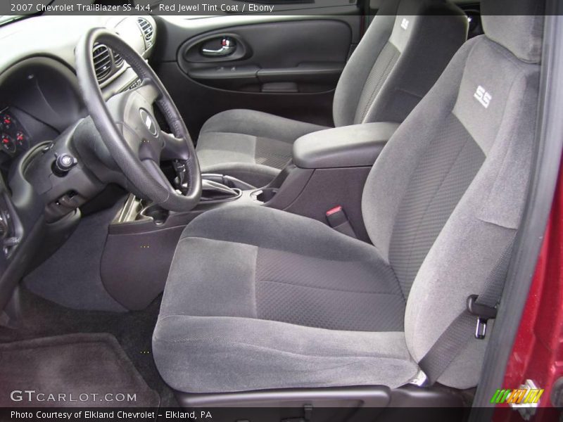 Red Jewel Tint Coat / Ebony 2007 Chevrolet TrailBlazer SS 4x4