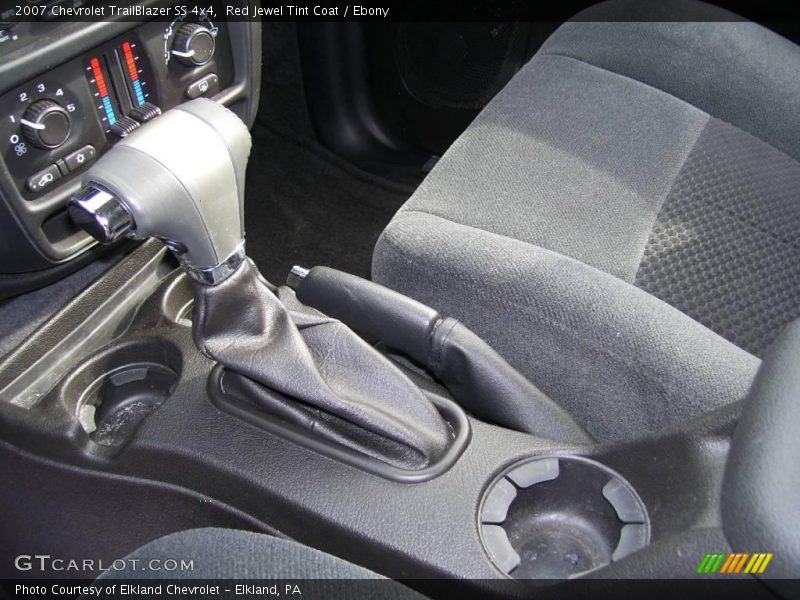 Red Jewel Tint Coat / Ebony 2007 Chevrolet TrailBlazer SS 4x4