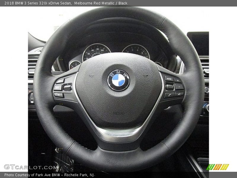 Melbourne Red Metallic / Black 2018 BMW 3 Series 320i xDrive Sedan