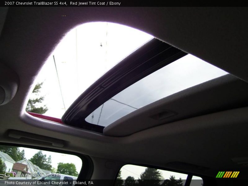 Red Jewel Tint Coat / Ebony 2007 Chevrolet TrailBlazer SS 4x4
