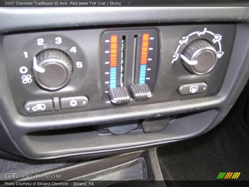 Red Jewel Tint Coat / Ebony 2007 Chevrolet TrailBlazer SS 4x4