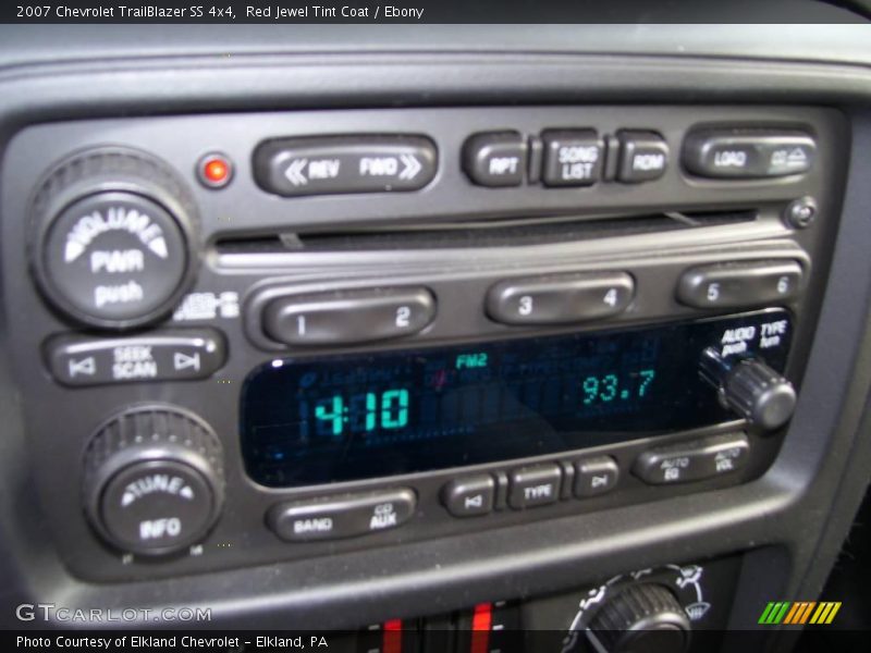 Red Jewel Tint Coat / Ebony 2007 Chevrolet TrailBlazer SS 4x4