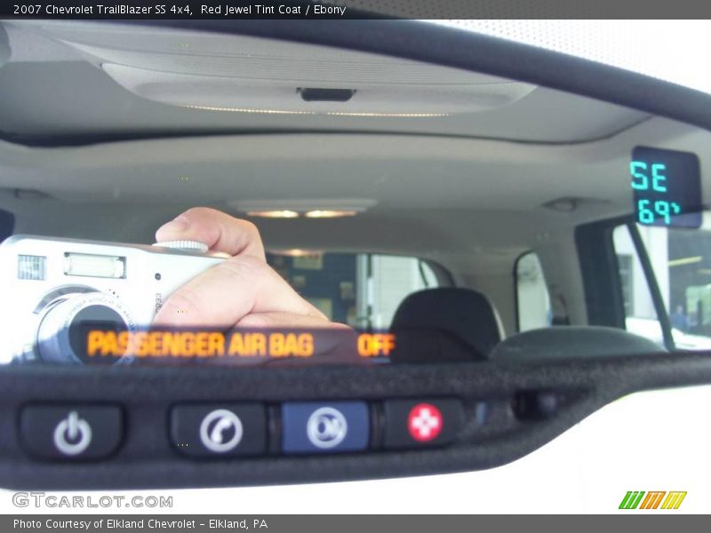 Red Jewel Tint Coat / Ebony 2007 Chevrolet TrailBlazer SS 4x4
