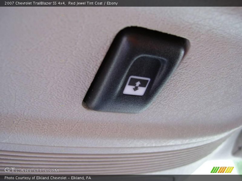 Red Jewel Tint Coat / Ebony 2007 Chevrolet TrailBlazer SS 4x4