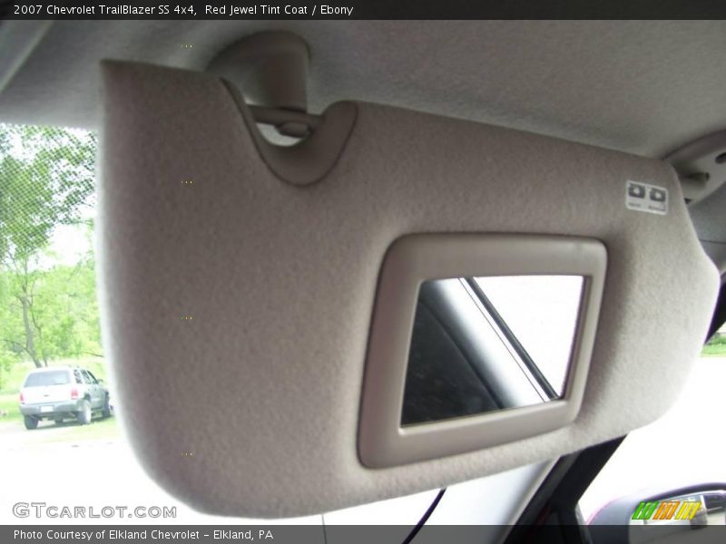 Red Jewel Tint Coat / Ebony 2007 Chevrolet TrailBlazer SS 4x4