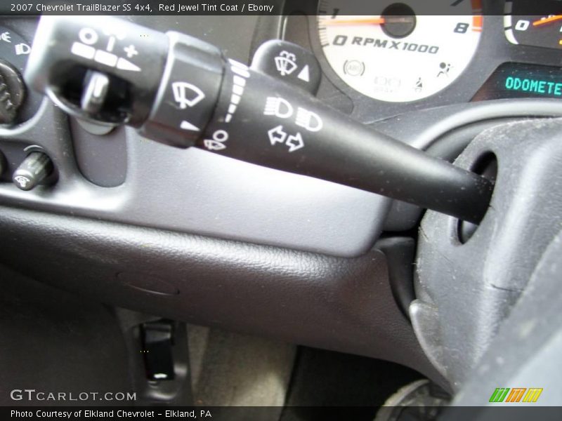 Red Jewel Tint Coat / Ebony 2007 Chevrolet TrailBlazer SS 4x4