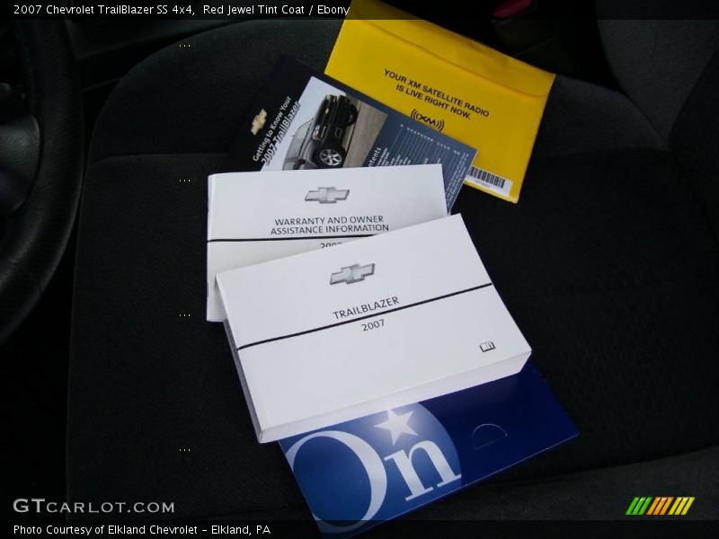 Red Jewel Tint Coat / Ebony 2007 Chevrolet TrailBlazer SS 4x4