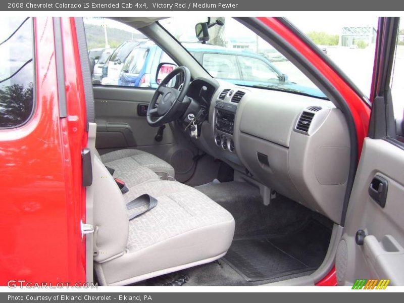 Dashboard of 2008 Colorado LS Extended Cab 4x4