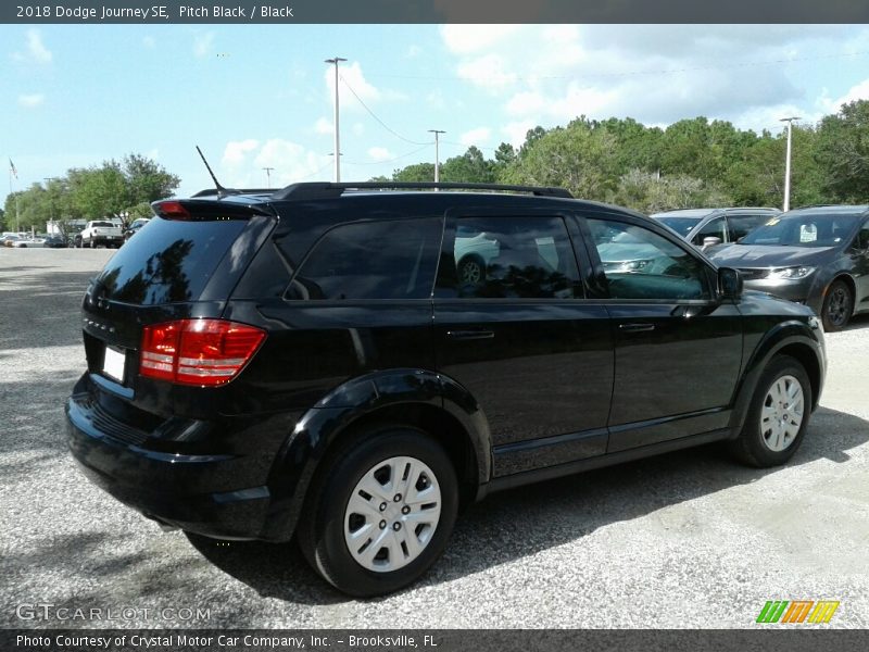 Pitch Black / Black 2018 Dodge Journey SE