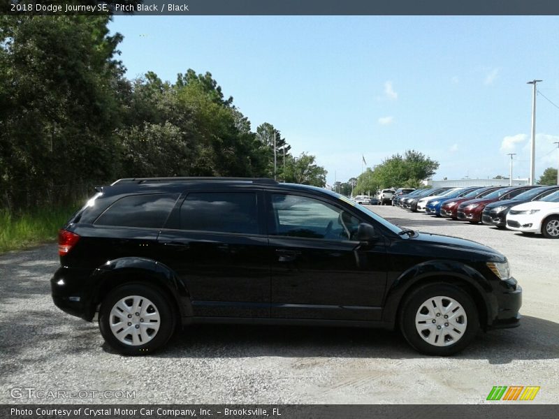 Pitch Black / Black 2018 Dodge Journey SE