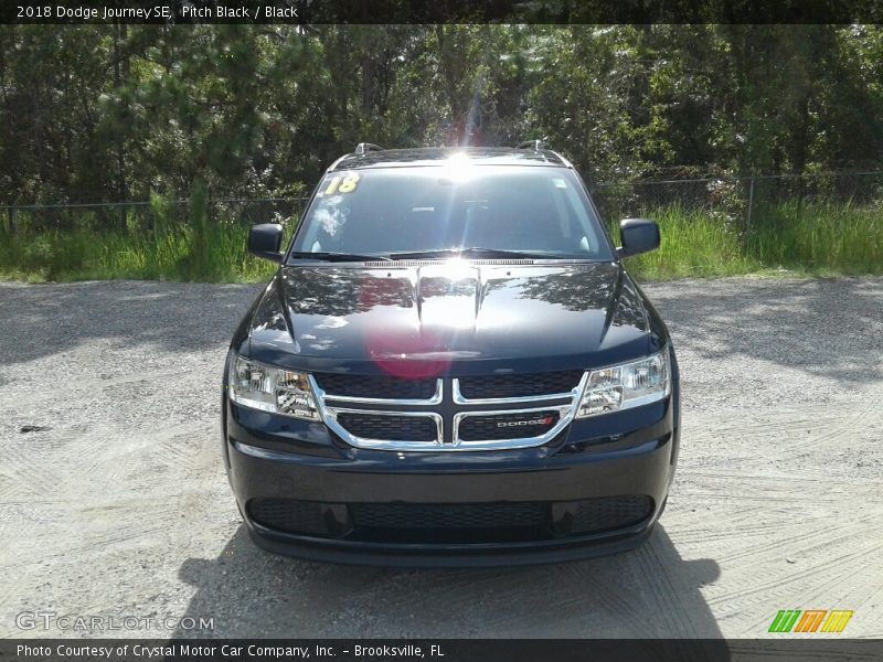 Pitch Black / Black 2018 Dodge Journey SE