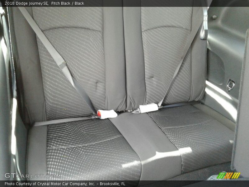 Pitch Black / Black 2018 Dodge Journey SE