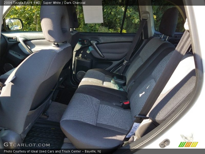 Super White / Dark Charcoal 2004 Toyota RAV4 4WD