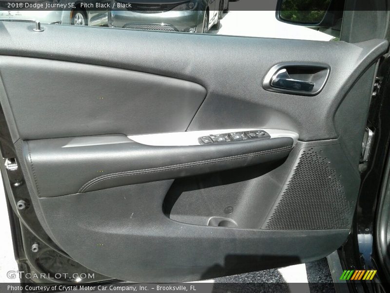 Pitch Black / Black 2018 Dodge Journey SE