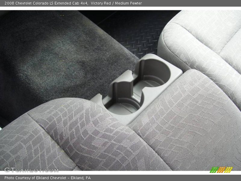 Victory Red / Medium Pewter 2008 Chevrolet Colorado LS Extended Cab 4x4