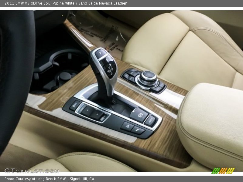 Alpine White / Sand Beige Nevada Leather 2011 BMW X3 xDrive 35i