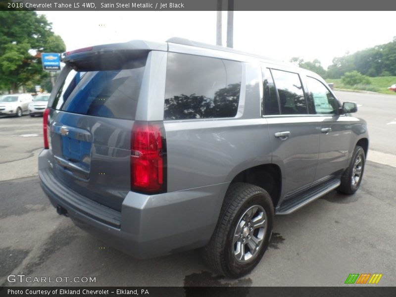 Satin Steel Metallic / Jet Black 2018 Chevrolet Tahoe LS 4WD