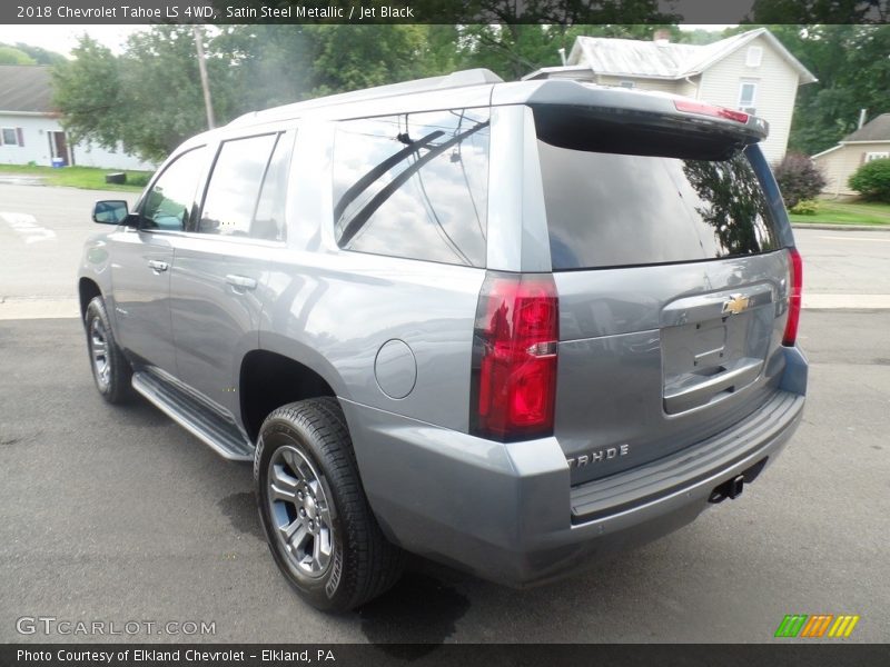 Satin Steel Metallic / Jet Black 2018 Chevrolet Tahoe LS 4WD