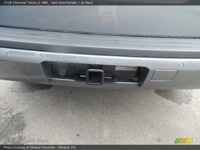 Satin Steel Metallic / Jet Black 2018 Chevrolet Tahoe LS 4WD