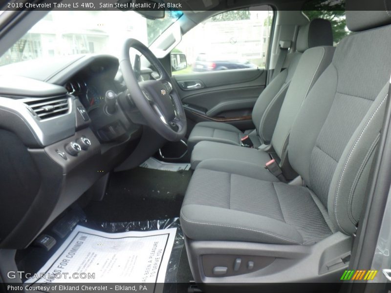 Satin Steel Metallic / Jet Black 2018 Chevrolet Tahoe LS 4WD