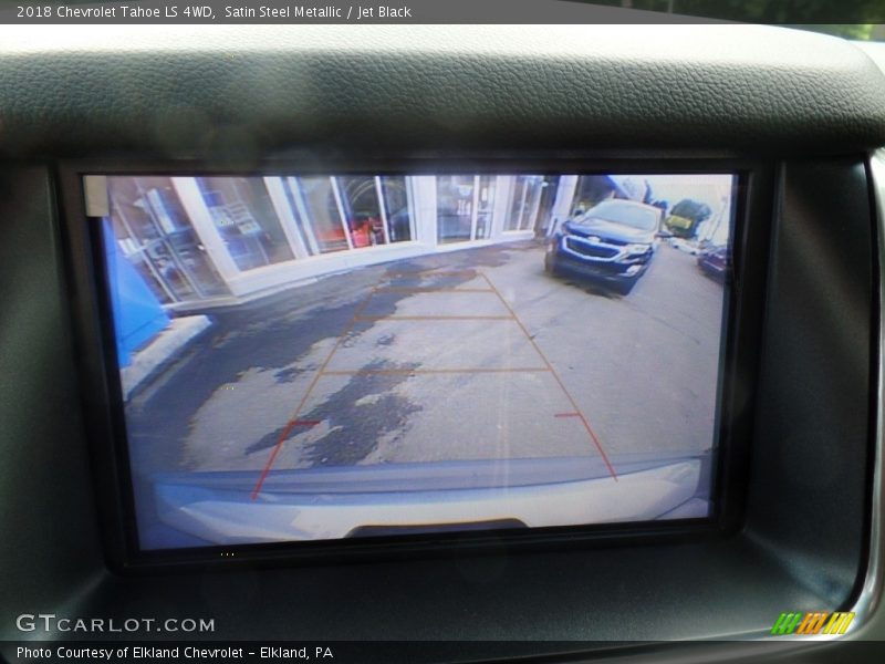Satin Steel Metallic / Jet Black 2018 Chevrolet Tahoe LS 4WD