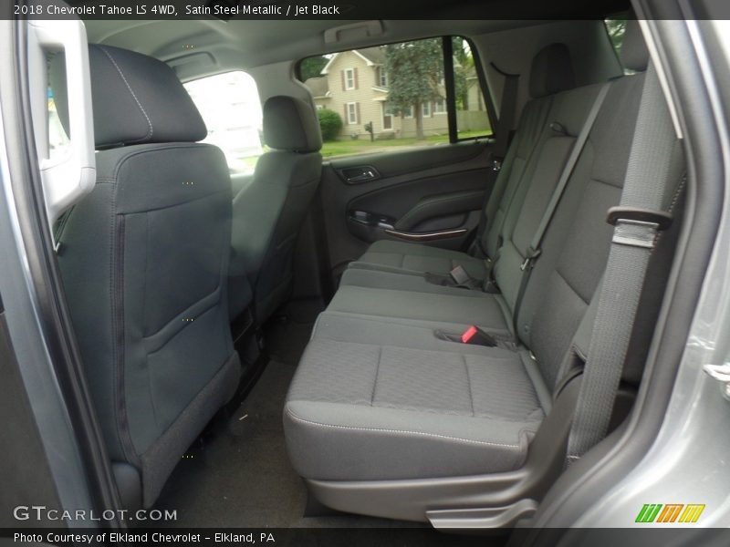 Satin Steel Metallic / Jet Black 2018 Chevrolet Tahoe LS 4WD