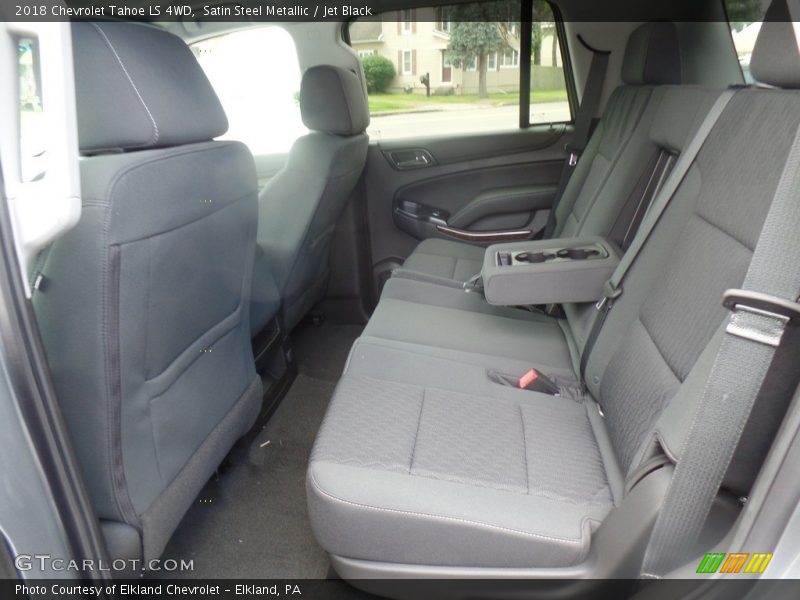 Satin Steel Metallic / Jet Black 2018 Chevrolet Tahoe LS 4WD
