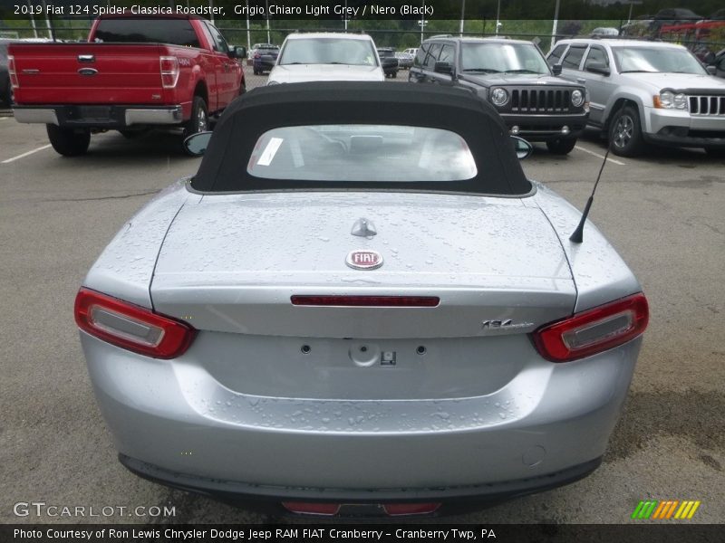 Grigio Chiaro Light Grey / Nero (Black) 2019 Fiat 124 Spider Classica Roadster