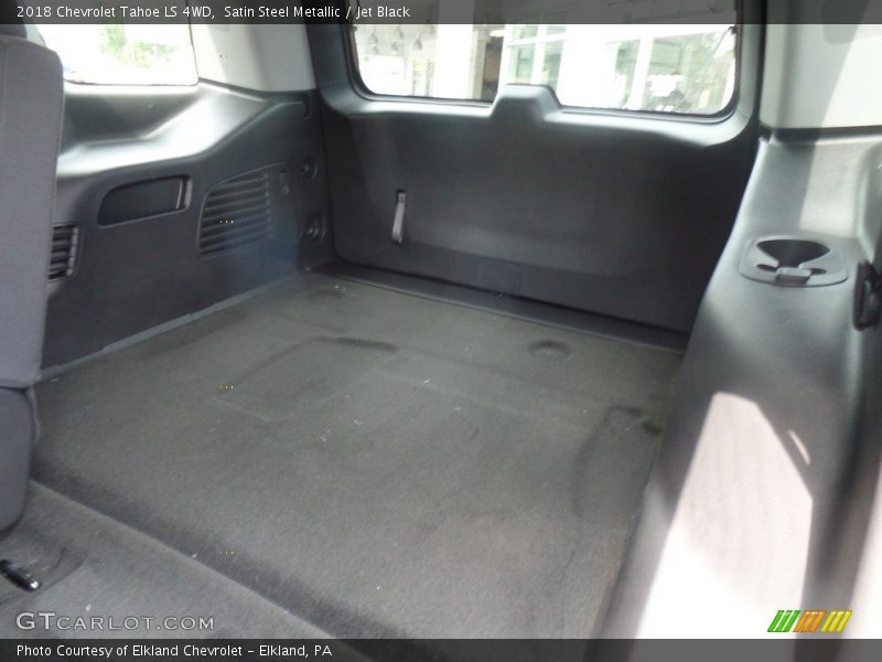 Satin Steel Metallic / Jet Black 2018 Chevrolet Tahoe LS 4WD