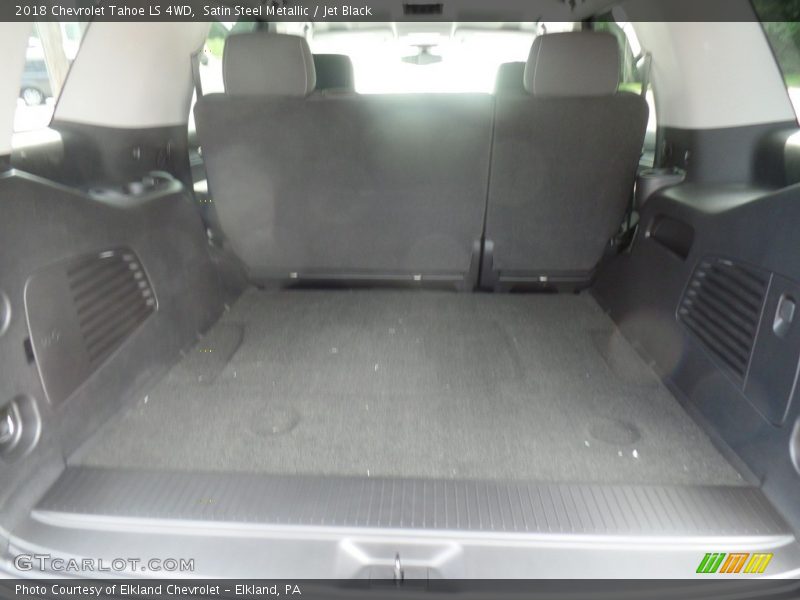 Satin Steel Metallic / Jet Black 2018 Chevrolet Tahoe LS 4WD
