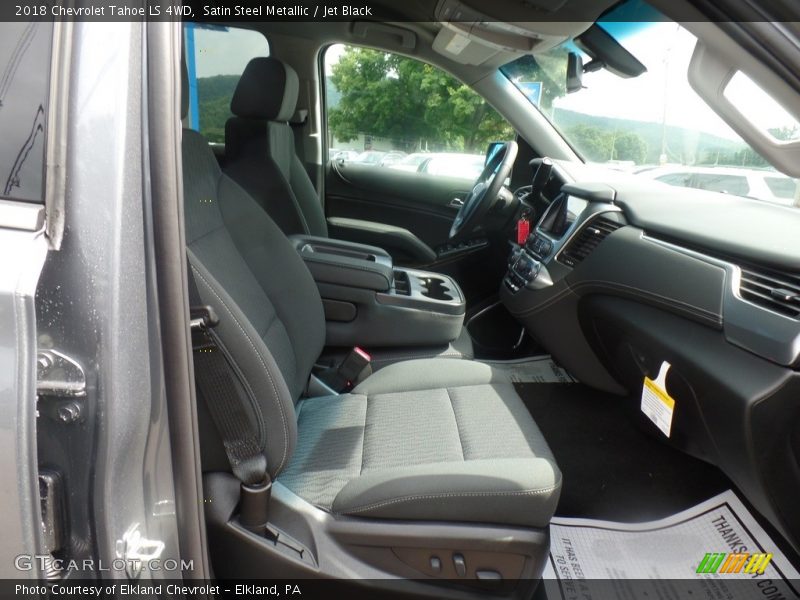 Satin Steel Metallic / Jet Black 2018 Chevrolet Tahoe LS 4WD