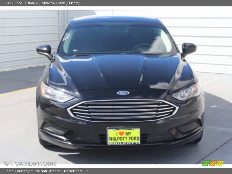 Shadow Black / Ebony 2017 Ford Fusion SE