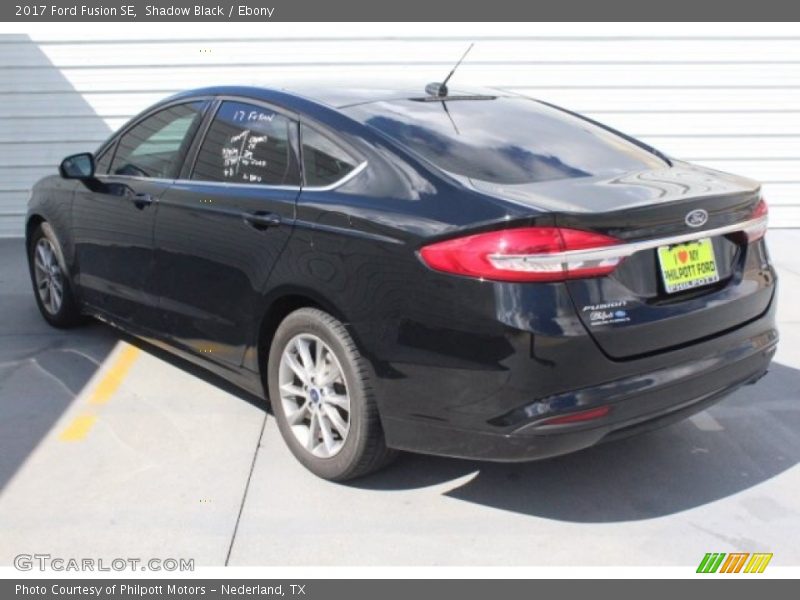 Shadow Black / Ebony 2017 Ford Fusion SE