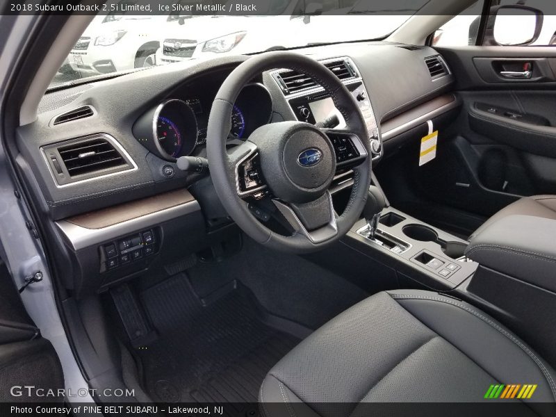 Ice Silver Metallic / Black 2018 Subaru Outback 2.5i Limited