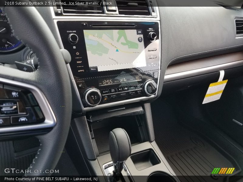 Ice Silver Metallic / Black 2018 Subaru Outback 2.5i Limited
