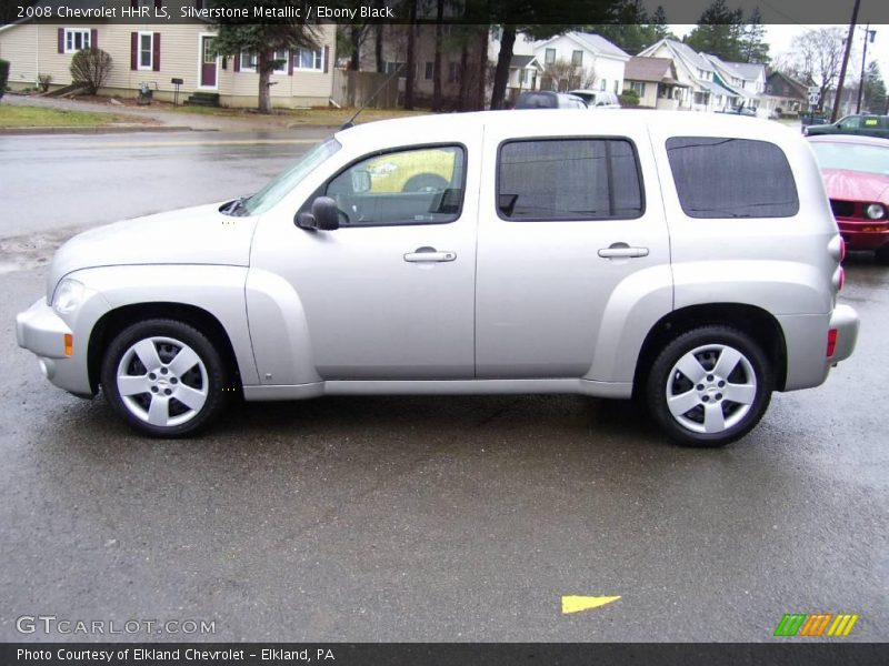 Silverstone Metallic / Ebony Black 2008 Chevrolet HHR LS
