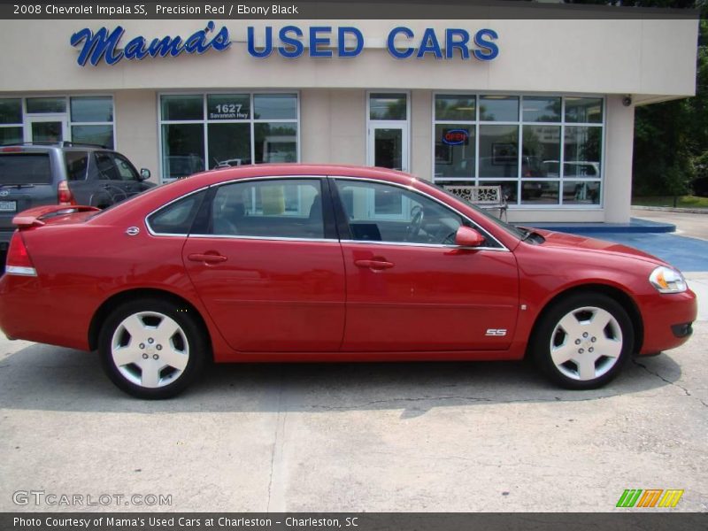 Precision Red / Ebony Black 2008 Chevrolet Impala SS