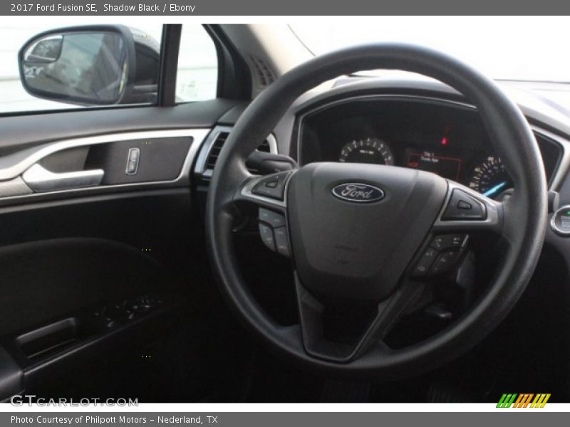 Shadow Black / Ebony 2017 Ford Fusion SE