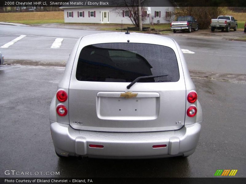 Silverstone Metallic / Ebony Black 2008 Chevrolet HHR LS