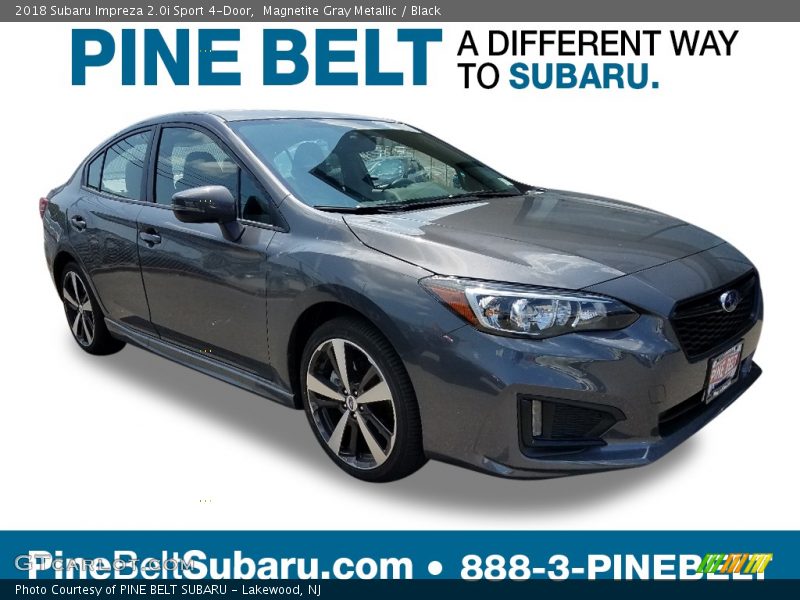 Magnetite Gray Metallic / Black 2018 Subaru Impreza 2.0i Sport 4-Door