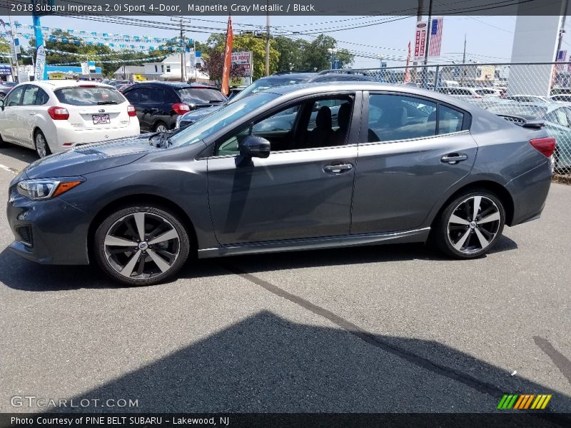 Magnetite Gray Metallic / Black 2018 Subaru Impreza 2.0i Sport 4-Door