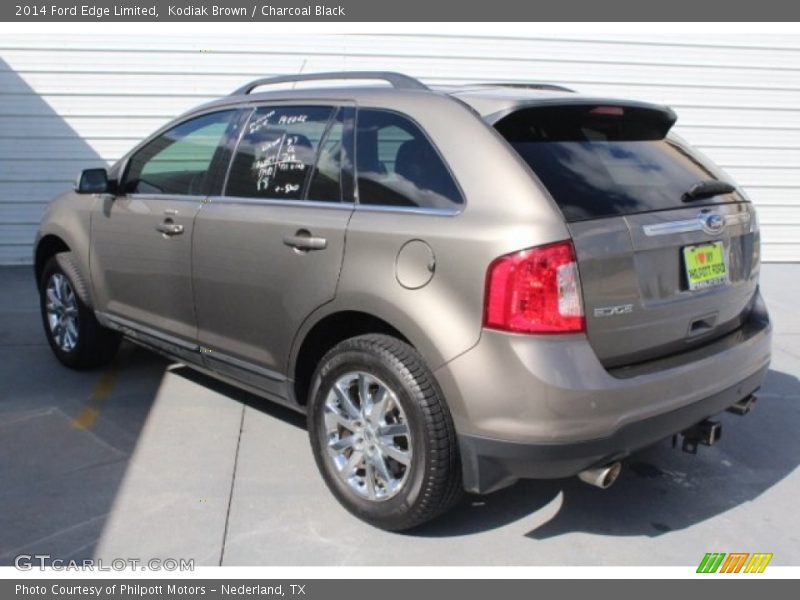 Kodiak Brown / Charcoal Black 2014 Ford Edge Limited