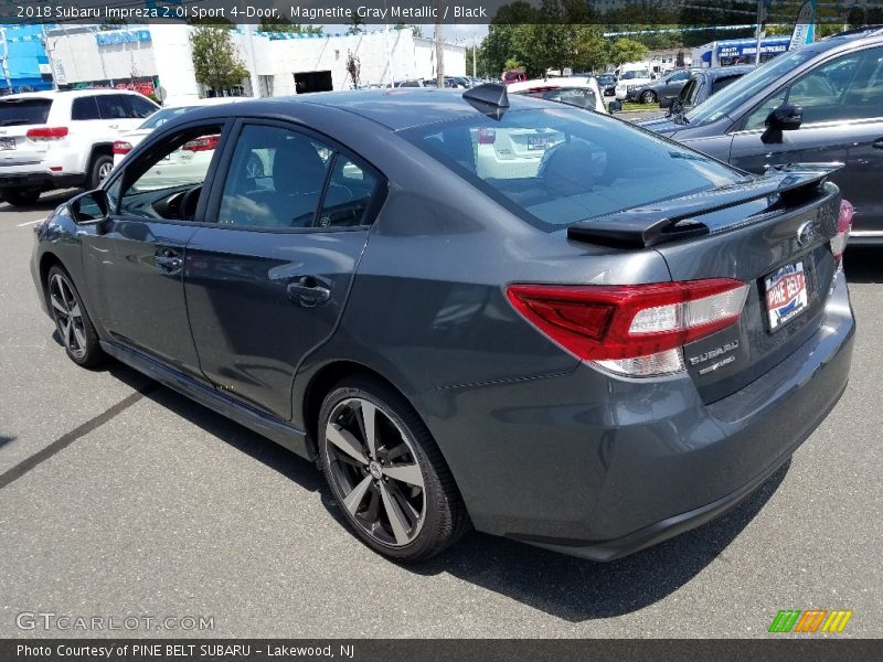 Magnetite Gray Metallic / Black 2018 Subaru Impreza 2.0i Sport 4-Door