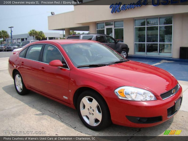 Precision Red / Ebony Black 2008 Chevrolet Impala SS