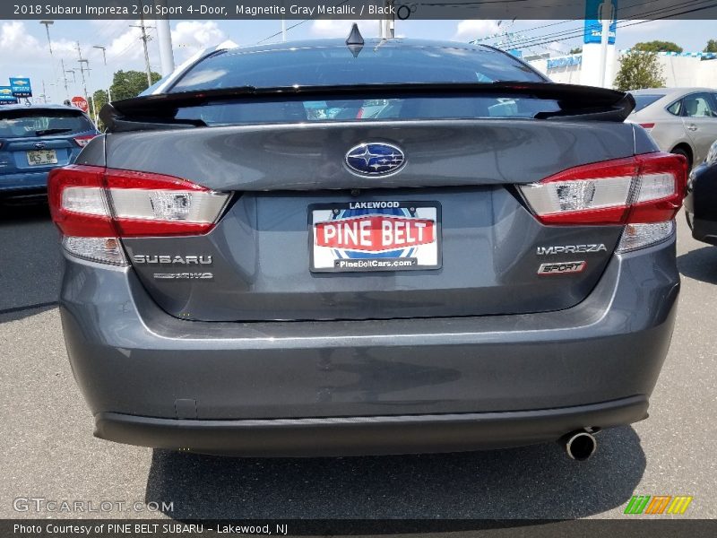 Magnetite Gray Metallic / Black 2018 Subaru Impreza 2.0i Sport 4-Door