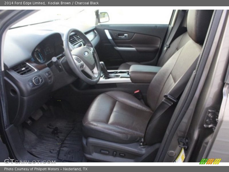 Kodiak Brown / Charcoal Black 2014 Ford Edge Limited