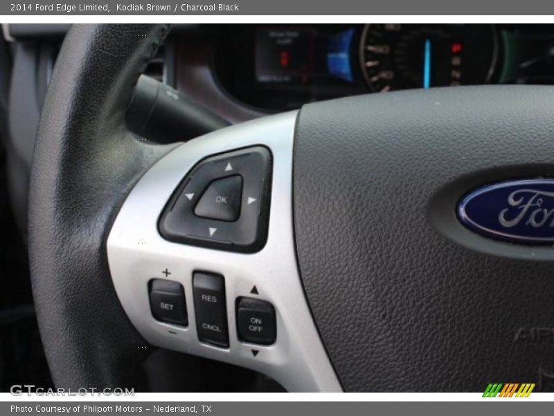 Kodiak Brown / Charcoal Black 2014 Ford Edge Limited