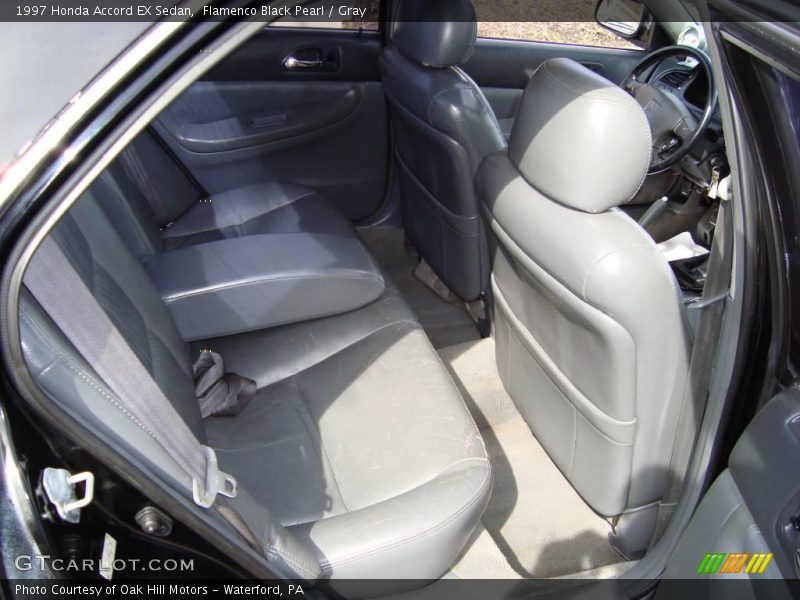 Flamenco Black Pearl / Gray 1997 Honda Accord EX Sedan